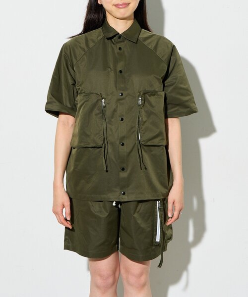 B-DAY STORE(ビーデイストア)の「【B-DAY STORE】ビックポケットショートパンツ(その他パンツ・レディース・カーキ/ネイビー・0)」の10枚目の写真
