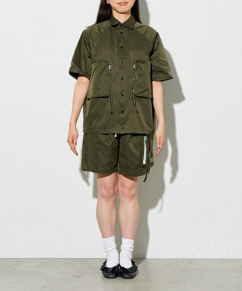 B-DAY STORE(ビーデイストア)の「【B-DAY STORE】ビックポケットショートパンツ(その他パンツ・レディース・カーキ/ネイビー・0)」の13枚目の写真