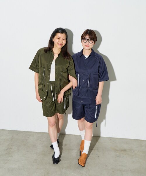B-DAY STORE(ビーデイストア)の「【B-DAY STORE】ビックポケットショートパンツ(その他パンツ・レディース・カーキ/ネイビー・0)」の16枚目の写真