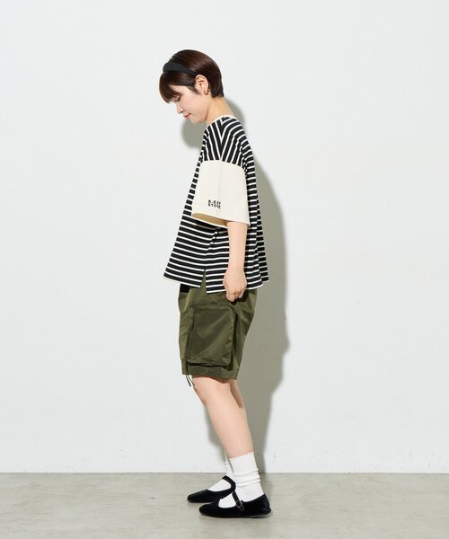B-DAY STORE(ビーデイストア)の「【B-DAY STORE】ビックポケットショートパンツ(その他パンツ・レディース・カーキ/ネイビー・0)」の20枚目の写真