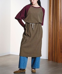 ROSE BUD | (CREOLME)STRIPE RAGLAN DRESS(ワンピース)