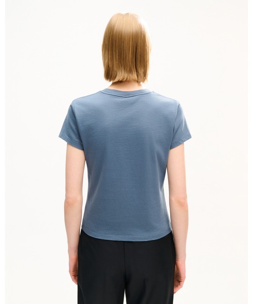 KENZO（ケンゾー）の「'KENZO Signature' エンブロイダリー スモール フィット Tシャツ イン コットン（Tシャツ/カットソー・レディース・グレー系その他・X-SMALL/SMALL/MEDIUM）」の5枚目の写真