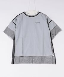 ロゴT×チュールTコンパクトアンサンブル