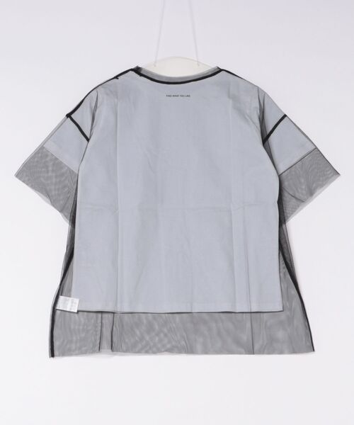 RCD（アールシーディー）の「ロゴT×チュールTコンパクトアンサンブル（Tシャツ/カットソー・レディース・ホワイト×ブラック/ホワイト×ホワイト・FREE）」の19枚目の写真
