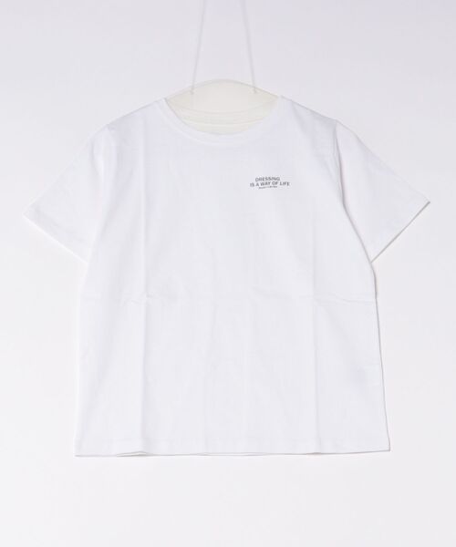 RCD（アールシーディー）の「ロゴT×チュールTコンパクトアンサンブル（Tシャツ/カットソー・レディース・ホワイト×ブラック/ホワイト×ホワイト・FREE）」の20枚目の写真