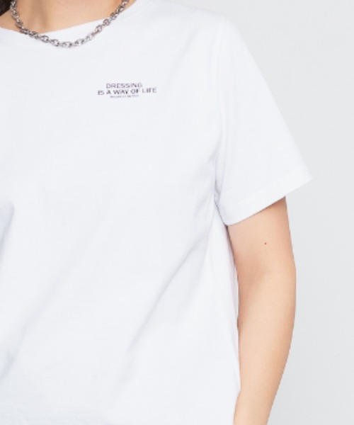 RCD（アールシーディー）の「ロゴT×チュールTコンパクトアンサンブル（Tシャツ/カットソー・レディース・ホワイト×ブラック/ホワイト×ホワイト・FREE）」の18枚目の写真