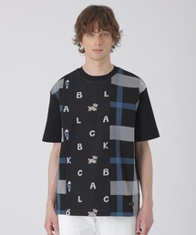 BLACK LABEL CRESTBRIDGE（ブラックレーベル・クレストブリッジ）の「ARTISANALコーギー&ガーズマンハイブリッドTシャツ（Tシャツ/カットソー）」