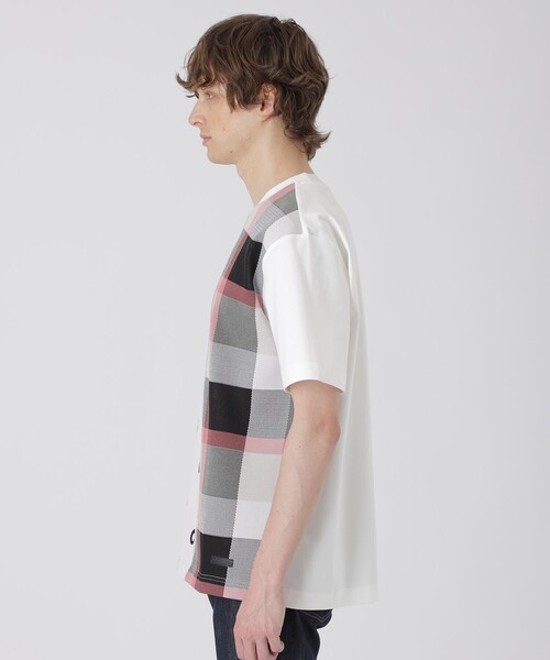 BLACK LABEL CRESTBRIDGE(ブラックレーベル・クレストブリッジ)の「ARTISANALコーギー&ガーズマンハイブリッドTシャツ(Tシャツ/カットソー・メンズ・オフホワイト/ブラック・L/XL/M/S)」の4枚目の写真