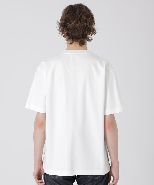 BLACK LABEL CRESTBRIDGE(ブラックレーベル・クレストブリッジ)の「ARTISANALコーギー&ガーズマンハイブリッドTシャツ(Tシャツ/カットソー・メンズ・オフホワイト/ブラック・L/XL/M/S)」の5枚目の写真