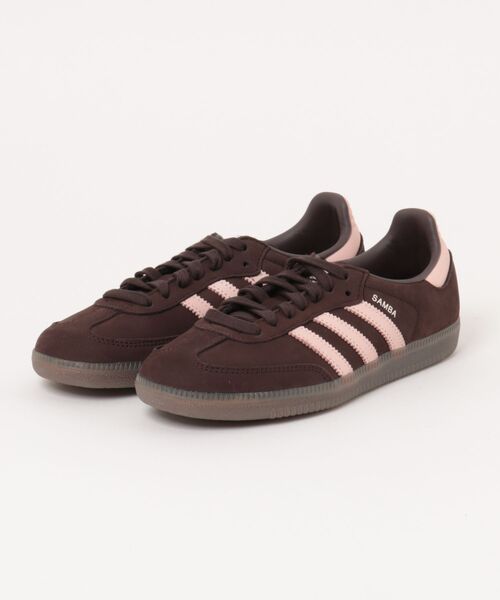 adidas Originals(アディダスオリジナルス)の「【adidas Originals】IH9166 SAMBA OG W(スニーカー・レディース・ブラウン・25/24.5/24/23.5/23)」の1枚目の写真