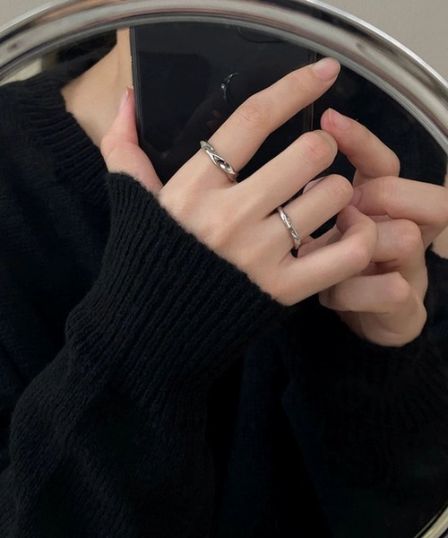 LUGG NAGG(ラグナグ)の「【456688】シルバーリング3点セット/3点セット(RZ)(リング・レディース・シルバー系2/シルバー系1・FREE)」の7枚目の写真