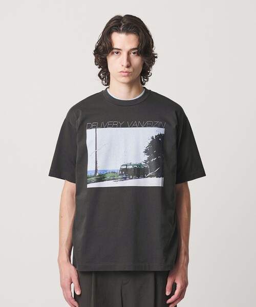 BEAUTY&YOUTH UNITED ARROWS(ビューティーアンドユースユナイテッドアローズ)の「【別注】<EIZIN SUZUKI>DELIVERY VAN プリント Tシャツ(Tシャツ/カットソー・メンズ・ダークグレー・M/L/XL/S)」の14枚目の写真