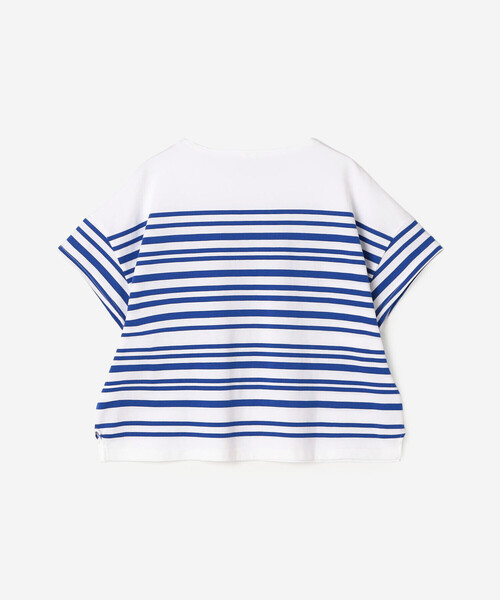 ORCIVAL（オーシバル）の「ORCIVAL | コットン クルーネック半袖Tシャツ WOMEN（Tシャツ/カットソー・レディース・グレー系その他/ブルー系その他・1）」の7枚目の写真