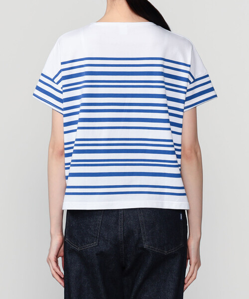 ORCIVAL（オーシバル）の「ORCIVAL | コットン クルーネック半袖Tシャツ WOMEN（Tシャツ/カットソー・レディース・グレー系その他/ブルー系その他・1）」の14枚目の写真
