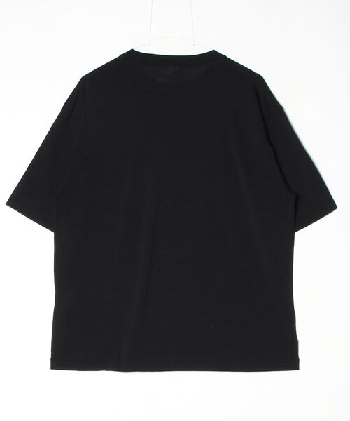 GOLD（ゴールド）の「GOLD / ゴールド：SUMMER WOOL REGULAR T-SHIRT：26A-GL79487[MUS]（Tシャツ/カットソー・メンズ・ブラック/チャコールグレー・M/L）」の13枚目の写真