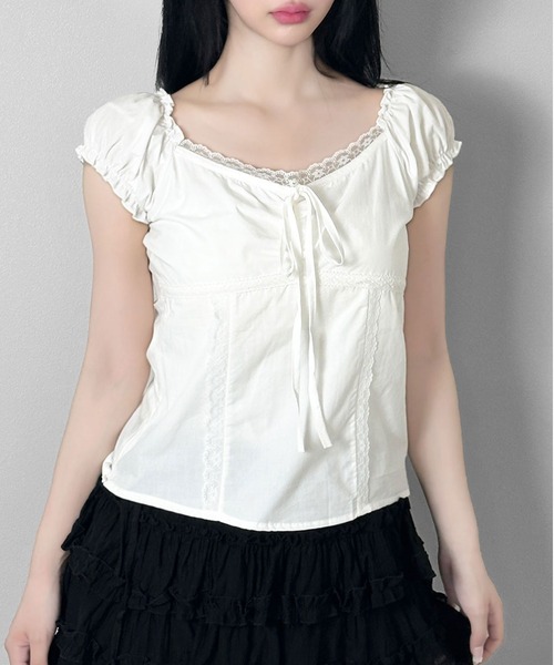 Рейслайн шаринг браус (Racing lining sharing blouse)