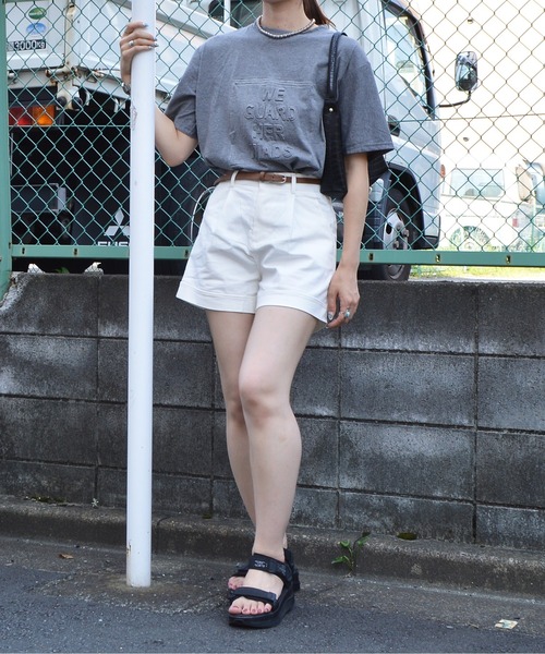 spiritoso(スピリトーゾ)の「【spiritoso】ハイウエストショートパンツ(その他パンツ・レディース・ベージュ/ホワイト/ブラック・LARGE/MEDIUM)」の11枚目の写真