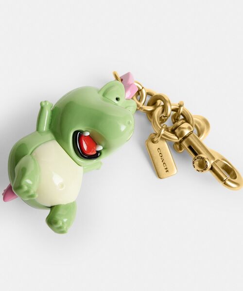 COACH(コーチ)の「【COACH | BRAIN DEAD】ダービー ディノ バッグ チャーム(キーホルダー・レディース・マルチ・ONE)」の1枚目の写真