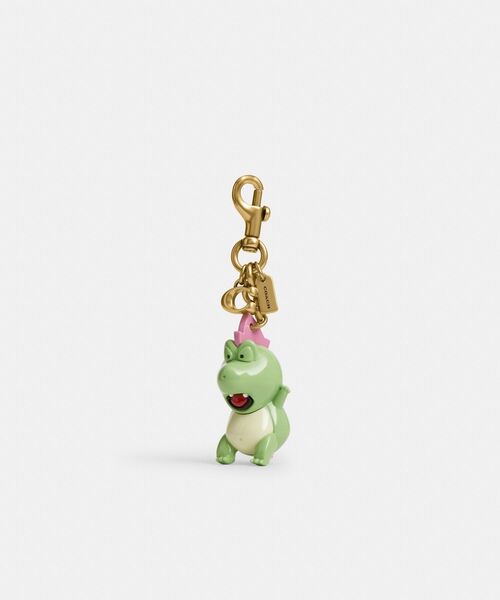 COACH(コーチ)の「【COACH | BRAIN DEAD】ダービー ディノ バッグ チャーム(キーホルダー・レディース・マルチ・ONE)」の2枚目の写真