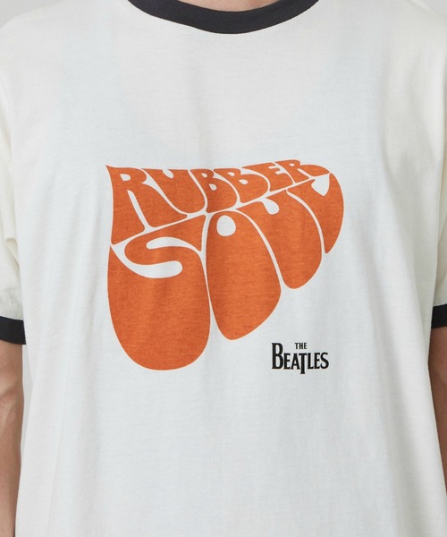 Lee(リー)の「Wrangler/ラングラー WRINGER T-SHIRTS【BEATLES】(Tシャツ/カットソー・メンズ・ブラック/ネイビー/ワイン・MEDIUM/LARGE/X-LARGE/SMALL)」の14枚目の写真