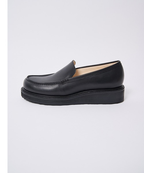 foot the coacher（フットザコーチャー）の「【foot the coacher / フットザコーチャー】FAT LOAFER（ローファー・メンズ・ブラック・7/8/9）」の5枚目の写真