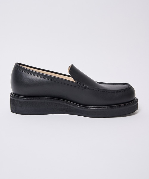 foot the coacher（フットザコーチャー）の「【foot the coacher / フットザコーチャー】FAT LOAFER（ローファー・メンズ・ブラック・7/8/9）」の6枚目の写真