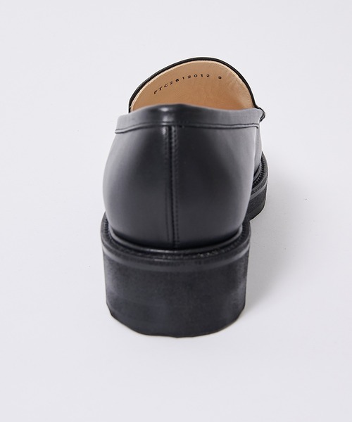 foot the coacher（フットザコーチャー）の「【foot the coacher / フットザコーチャー】FAT LOAFER（ローファー・メンズ・ブラック・7/8/9）」の9枚目の写真