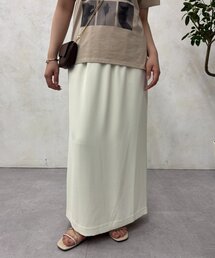 Jena espace merveilleux | 【滑らかな素材】【細見え効果】トロミイージースカート(スカート)
