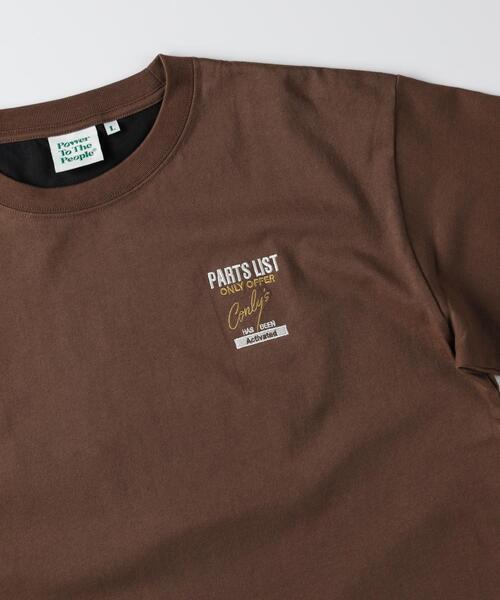 Right-on(ライトオン)の「Other(ソノタ)グラフィック刺繍Tシャツ(Tシャツ/カットソー・メンズ・ブラック系/ホワイト系1/ダークブラウン系・03/04/05/06)」の11枚目の写真
