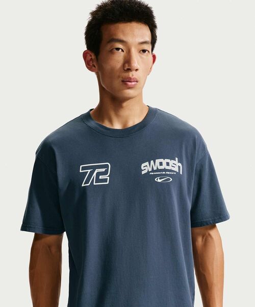 NIKE(ナイキ)の「ナイキ スポーツウェア Tシャツ / Nike Sportswear T-Shirt IM3778-437 Thunder Blue(Tシャツ/カットソー・メンズ・ブルー・S/M/XL/2XL/L)」の1枚目の写真