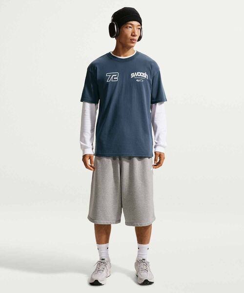NIKE(ナイキ)の「ナイキ スポーツウェア Tシャツ / Nike Sportswear T-Shirt IM3778-437 Thunder Blue(Tシャツ/カットソー・メンズ・ブルー・S/M/XL/2XL/L)」の4枚目の写真