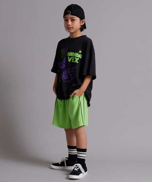 PAIRMANON STREET(ペアマノンストリート)の「【90-160cm】パイル パイピング ショートパンツ【PAIRMANON STREET】(その他パンツ・キッズ・ブラック/レッド/ブラウン/ライトグリーン・100/110/120/130/140/150/90/160)」の16枚目の写真