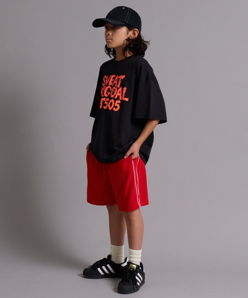 PAIRMANON STREET(ペアマノンストリート)の「【90-160cm】パイル パイピング ショートパンツ【PAIRMANON STREET】(その他パンツ・キッズ・ブラック/レッド/ブラウン/ライトグリーン・100/110/120/130/140/150/90/160)」の19枚目の写真