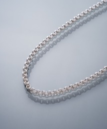 YArKA | 【YArKA/ヤーカ】narrow double ring structure necklace [SICA13-50] / 2重の小円ネックレス(ネックレス)