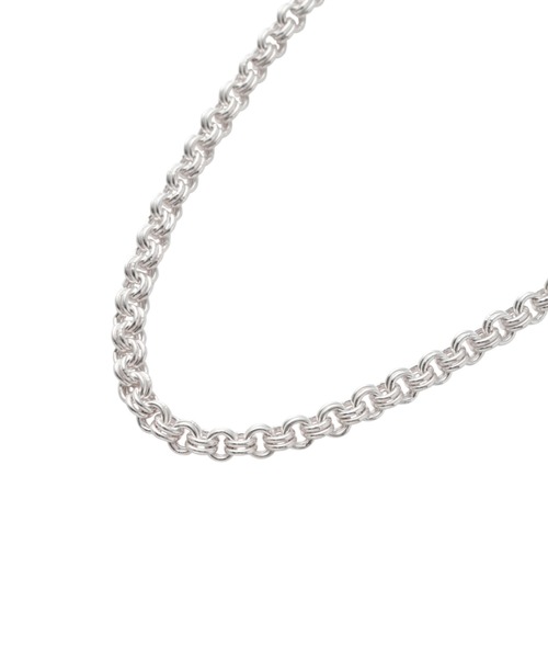 YArKA（ヤーカ）の「【YArKA/ヤーカ】narrow double ring structure necklace [SICA13-50] / 2重の小円ネックレス（ネックレス・メンズ・シルバー・FREE）」の3枚目の写真