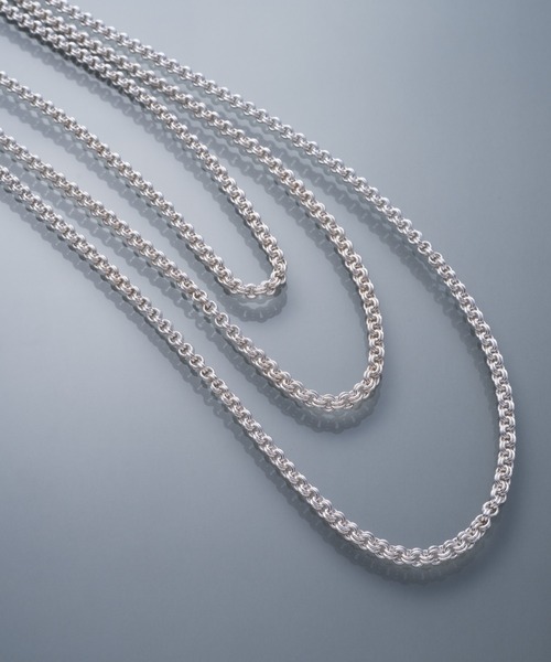 YArKA（ヤーカ）の「【YArKA/ヤーカ】narrow double ring structure necklace [SICA13-50] / 2重の小円ネックレス（ネックレス・メンズ・シルバー・FREE）」の12枚目の写真
