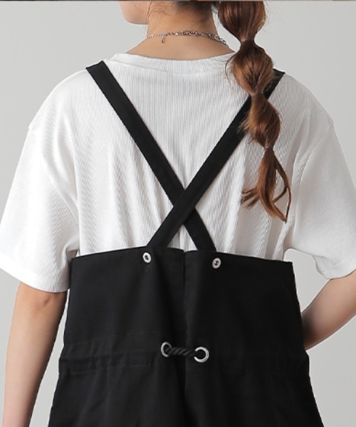 HUG.U(ハグユー)の「やわらかリブTシャツ(Tシャツ/カットソー・レディース・オレンジ/グレー/ブラウン/ブラック/ホワイト/ブルー・FREE)」の10枚目の写真