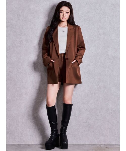 GYDA(ジェイダ)の「ストレッチチャンキーブーツ(ブーツ・レディース・ブラック・SMALL/MEDIUM/LARGE)」の19枚目の写真