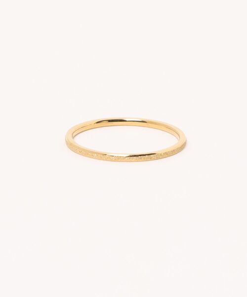 novice（ノーヴィス）の「【novice】Lunar Dust Ring［Stainless］（リング・レディース・シルバー/ゴールド・12）」の3枚目の写真