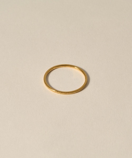 novice（ノーヴィス）の「【novice】Lunar Dust Ring［Stainless］（リング・レディース・シルバー/ゴールド・12）」の2枚目の写真