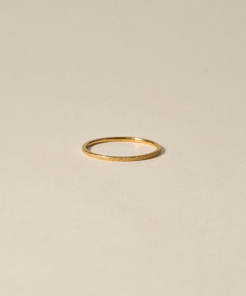 novice（ノーヴィス）の「【novice】Lunar Dust Ring［Stainless］（リング・レディース・シルバー/ゴールド・12）」の6枚目の写真