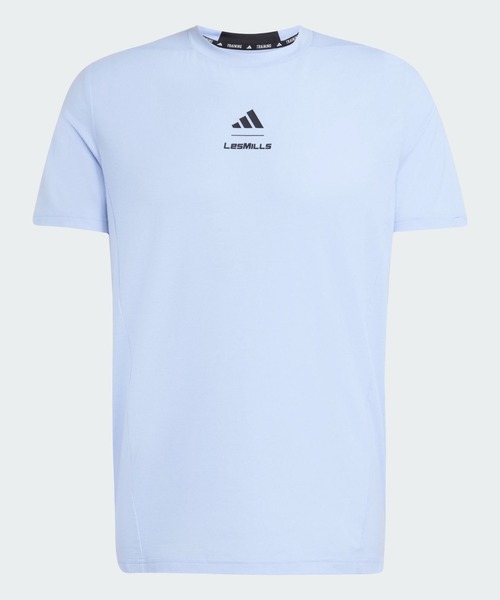 adidas(アディダス)の「Les Mills グラフィック 半袖Tシャツ / アディダス adidas(Tシャツ/カットソー・メンズ・ブルー・X-SMALL/3XL/XX-SMALL/MEDIUM/LARGE/X-LARGE/SMALL/XX-LARGE)」の4枚目の写真