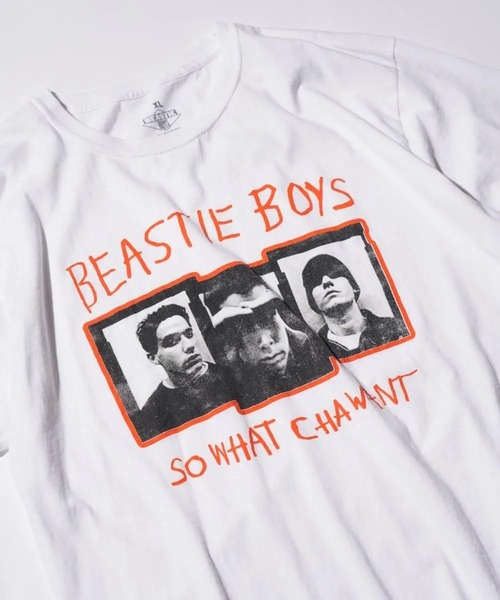 THRIFTY LOOK(スリフティールック)の「THRIFTY LOOK / THRIFTY "BEASTIE BOYS" TEE(Tシャツ/カットソー・メンズ・ホワイト/ホワイト系その他2/ブラック・LARGE/X-LARGE/MEDIUM)」の10枚目の写真