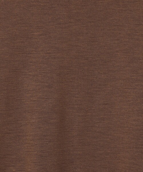 BASERANGE(ベースレンジ)の「BASERANGE バンブー クルーネックプルオーバー(Tシャツ/カットソー・レディース・ブラウン/ブラック・S)」の11枚目の写真