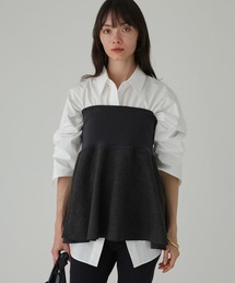 ニットドッキングスカート