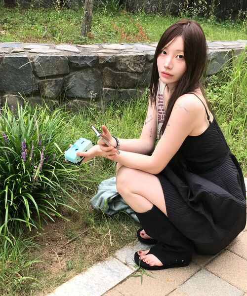 DIFFERSHOE（ディファーシュー）の「ノアール ロングブーツ 6.5CM [リネン ブラック]（ブーツ・レディース・ブラック・22cm/22.5cm/23cm/23.5cm/24cm/24.5cm/25cm）」の7枚目の写真