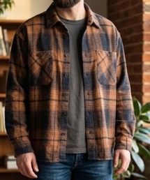 ネルオンブレシャツ(M1)