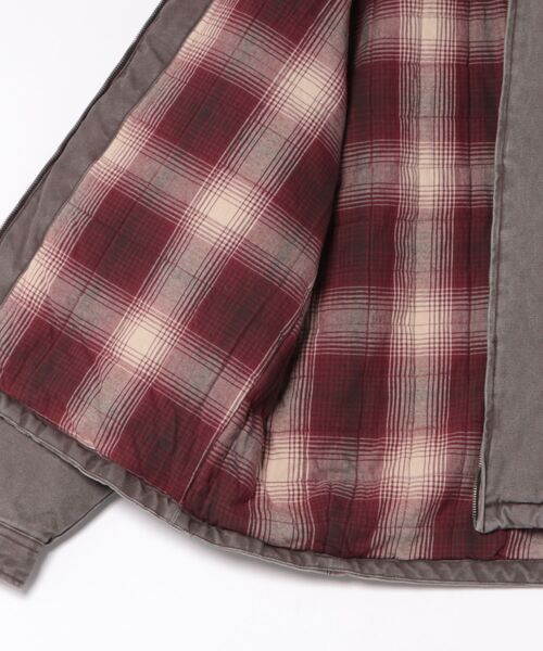 Quiksilver(クイックシルバー)の「QUIKSILVER メンズ SHAPER PAD JKT LINED ジャケット 【2026年秋冬モデル】/クイックシルバーワークブルゾン(ブルゾン・メンズ・ベージュ/ブルー・X-LARGE/LARGE/MEDIUM)」の4枚目の写真