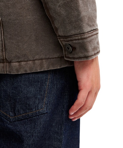 Quiksilver(クイックシルバー)の「QUIKSILVER メンズ SHAPER PAD JKT LINED ジャケット 【2026年秋冬モデル】/クイックシルバーワークブルゾン(ブルゾン・メンズ・ベージュ/ブルー・X-LARGE/LARGE/MEDIUM)」の15枚目の写真