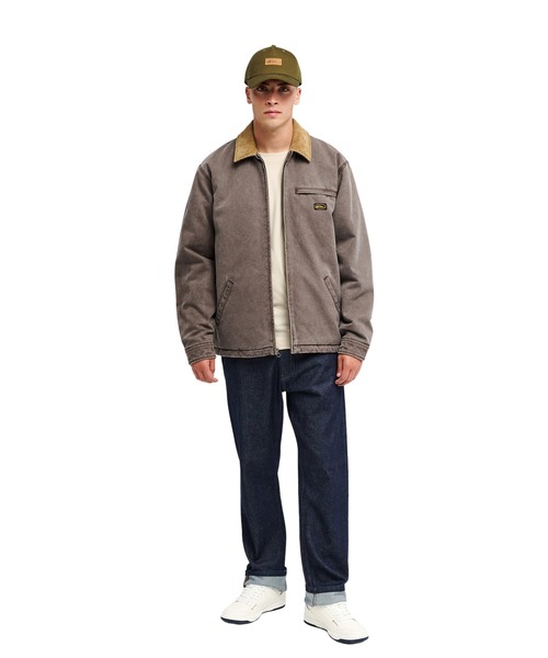 Quiksilver(クイックシルバー)の「QUIKSILVER メンズ SHAPER PAD JKT LINED ジャケット 【2026年秋冬モデル】/クイックシルバーワークブルゾン(ブルゾン・メンズ・ベージュ/ブルー・X-LARGE/LARGE/MEDIUM)」の6枚目の写真